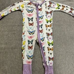 Little Sleepies OG Butterfly Print